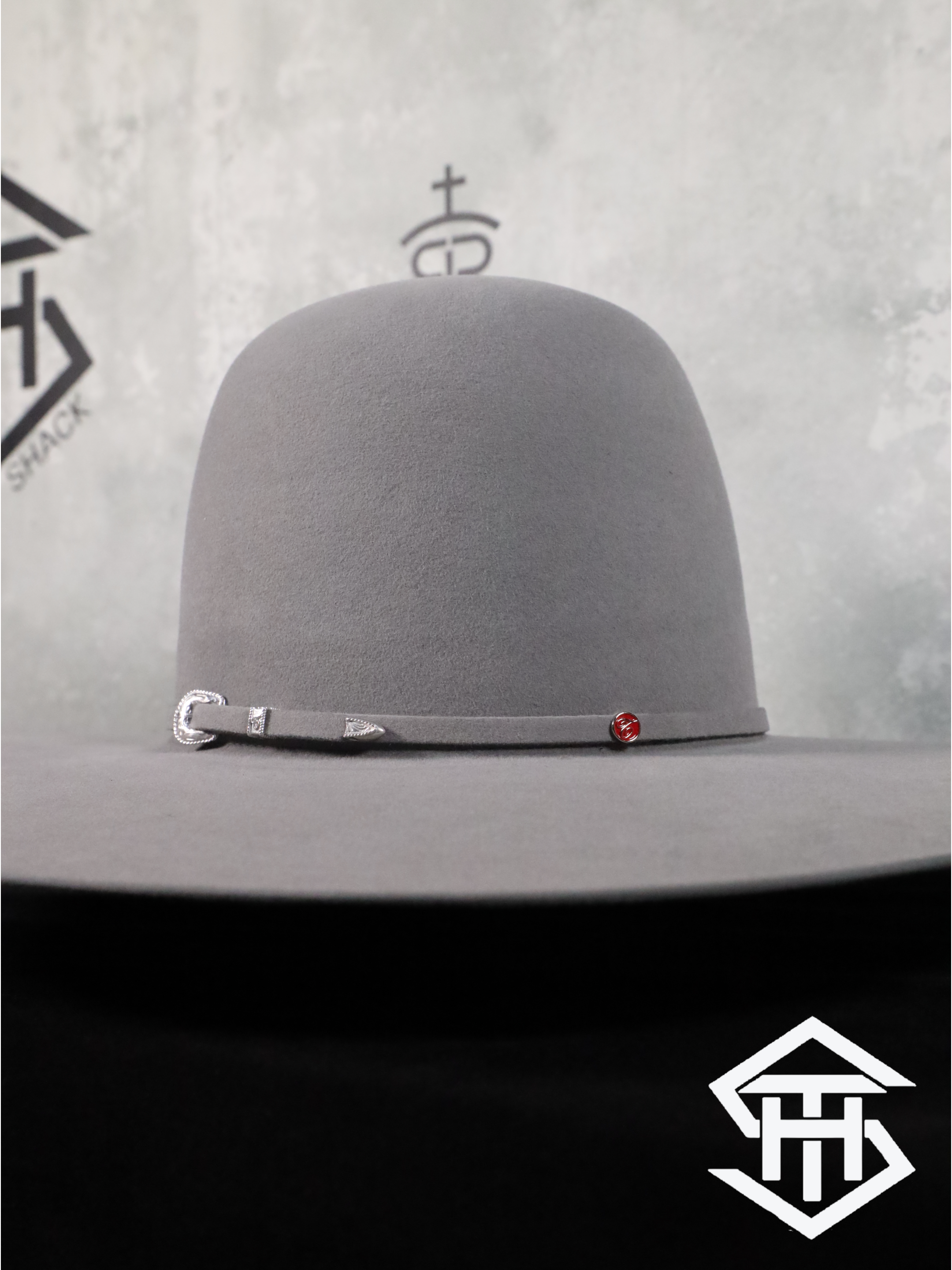 10X Tacchino Smoke 6in. Regular Crown / 4.5in. Brim