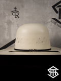 Cuernos Chuecos " Randado Flower " 6in. Crown / 4.25in. Brim Straw Hat