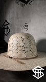 THS " Honey Hex " 6in. Crown / 4in. Brim Straw Hat