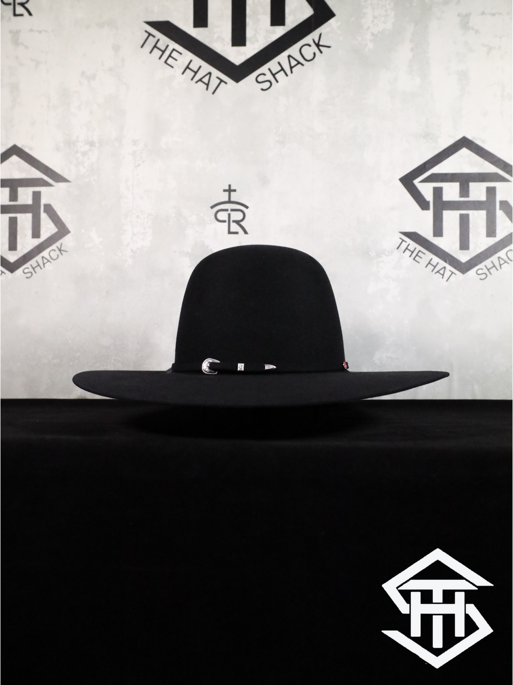 10x Black Tacchino Hat Co. Regular crown/ 4.5in. Brim