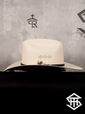 Stone " Sinaloa "Regular Crown / 3.5in. Brim Straw Hat