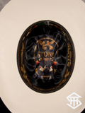 Stone " Sinaloa "Regular Crown / 3.5in. Brim Straw Hat