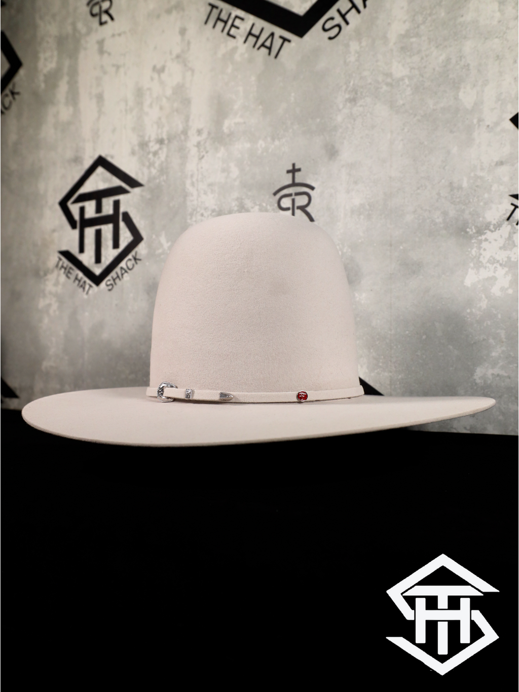 10x Tacchino Silverbelly Tall Crown / 4.5in. Brim