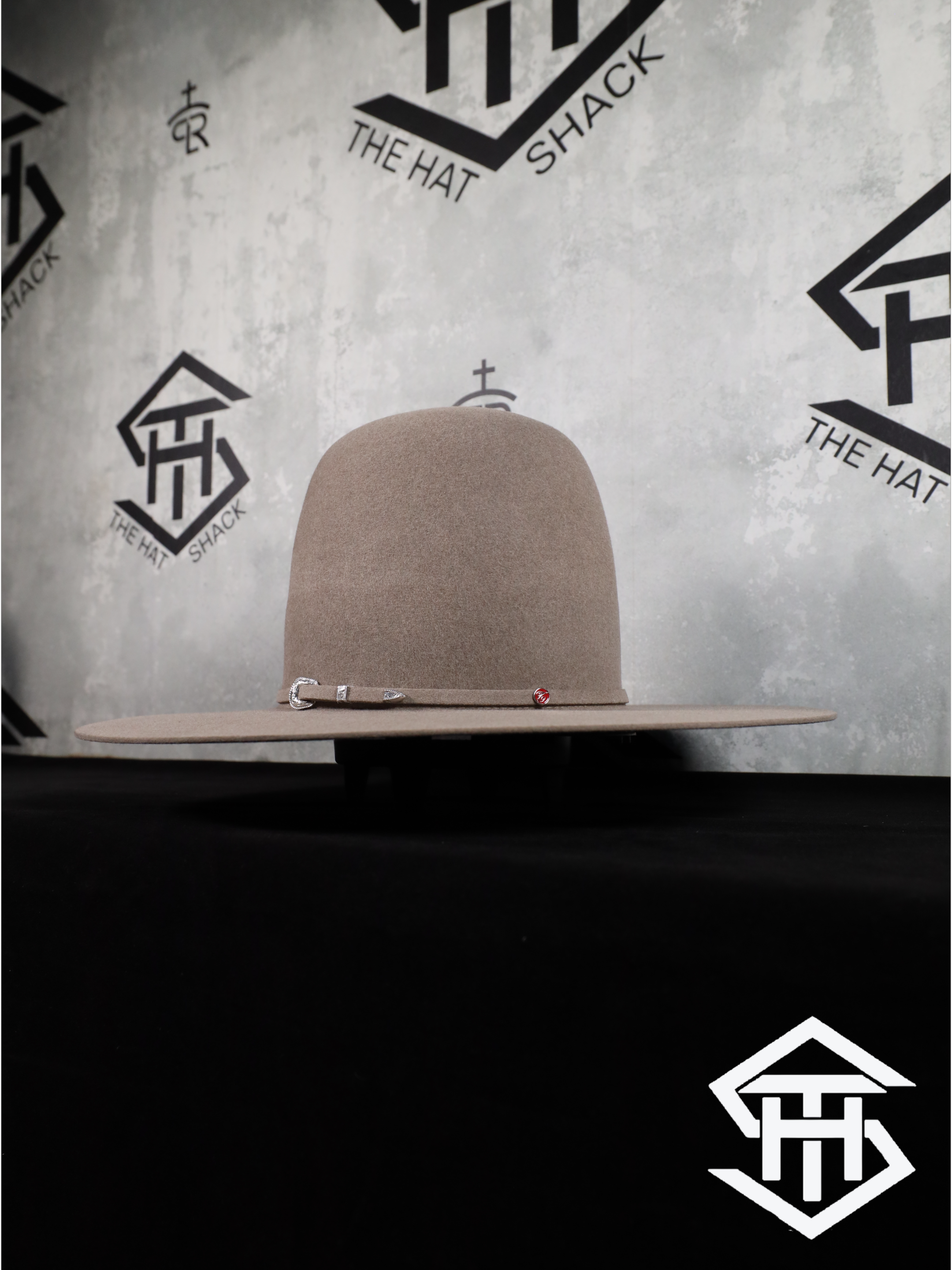 Tacchino Hat Co 10x Natural Tall Crown/4.5in Brim