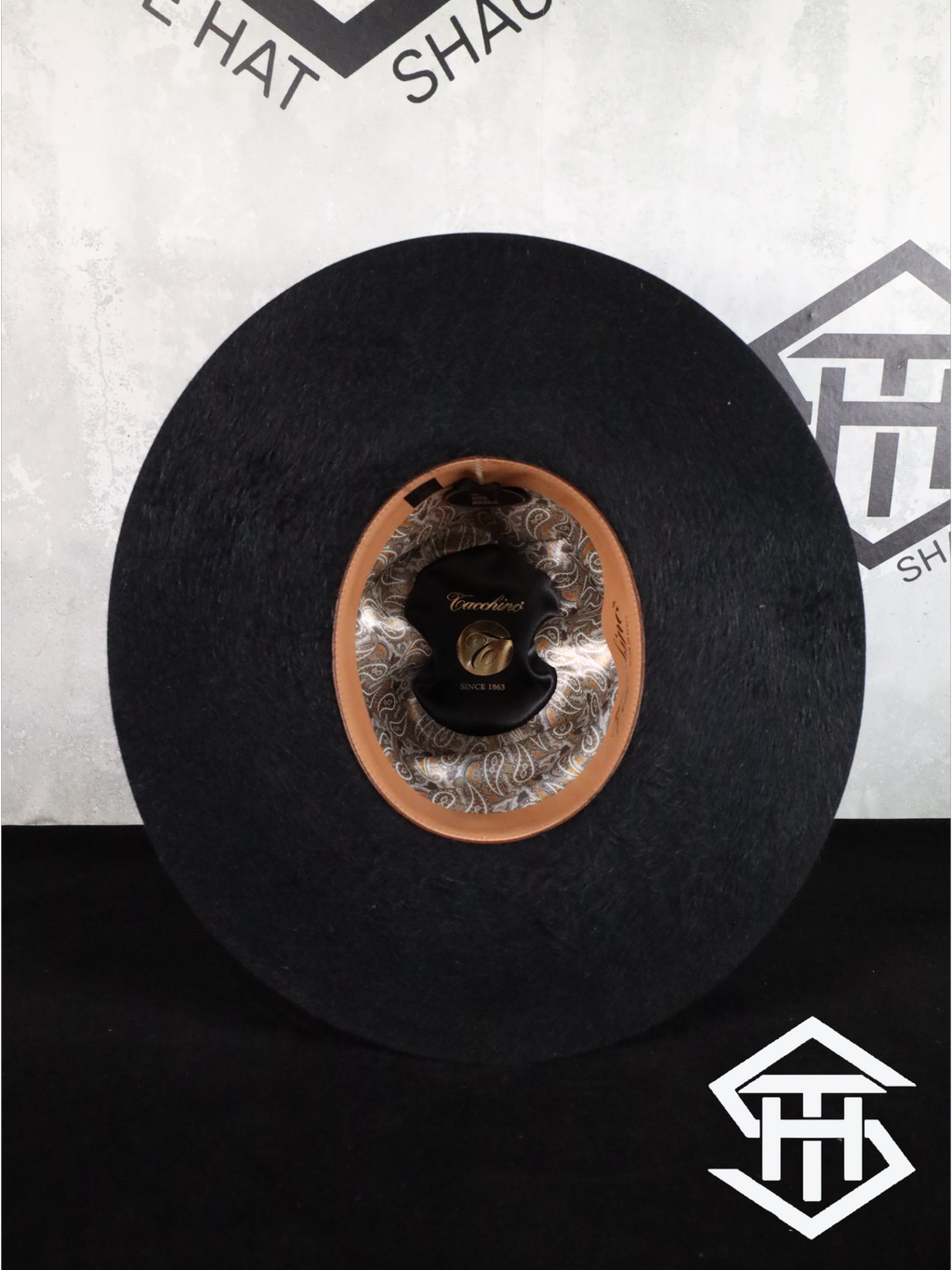10X Black Grizzly Tacchino Hat Co. Tall Crown/ 4.25in Brim