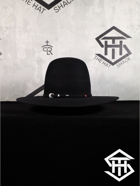 6x Black Tacchino Hat Co. 7in Tall Crown/ 4.25in Brim