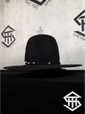 6x Black Tacchino Hat Co. 7in Tall Crown/ 4.25in Brim
