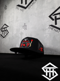 Ranchers Hat Co. " Lucky 7 " Flatbill Trucker Snapback Blk