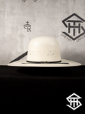 Cuernos Chuecos " Randado Flower " 6in. Crown / 4.25in. Brim Straw Hat