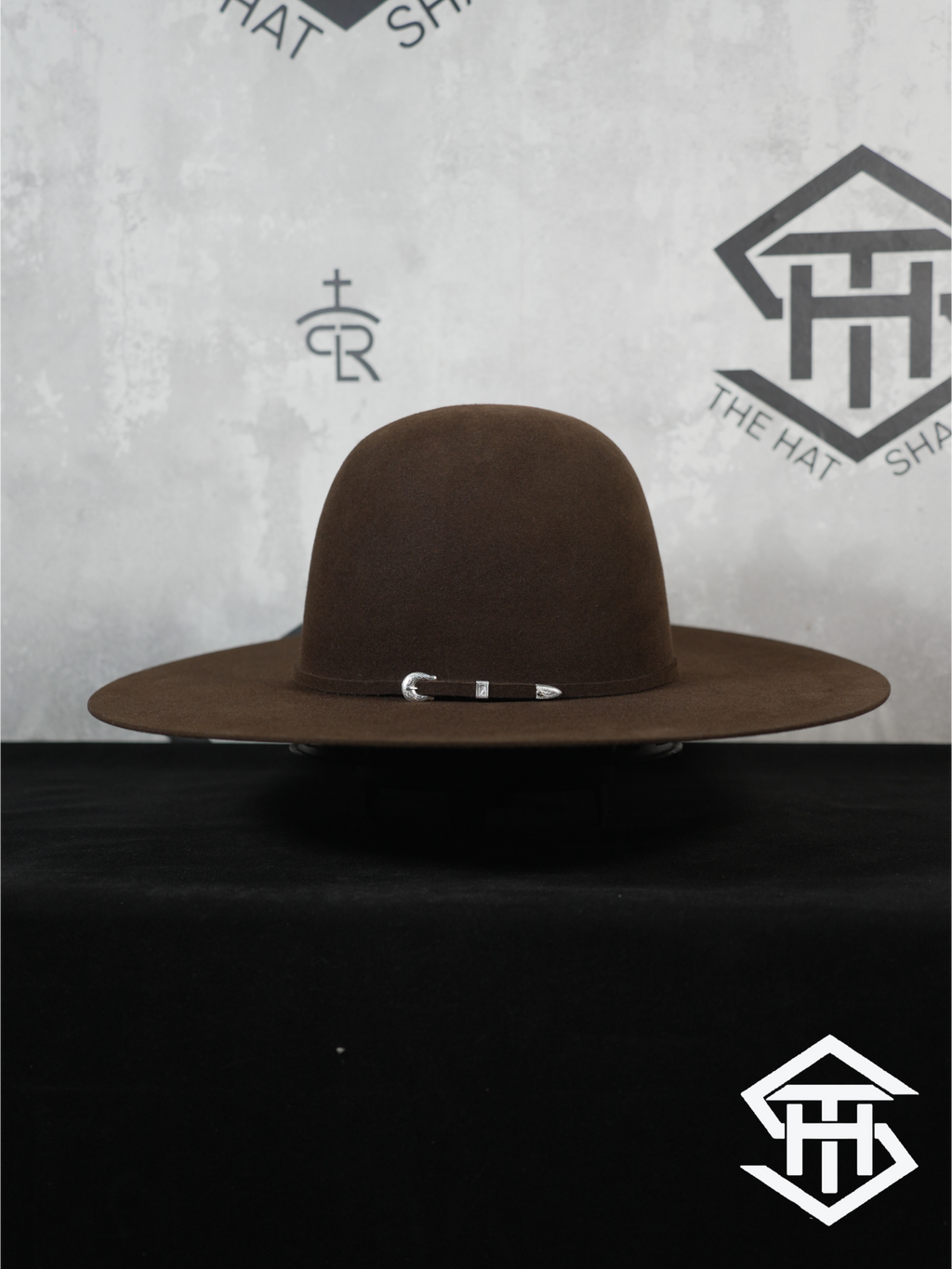 Serratelli 10x Chocolate Regular Crown / 4.5in. Brim Felt Hat