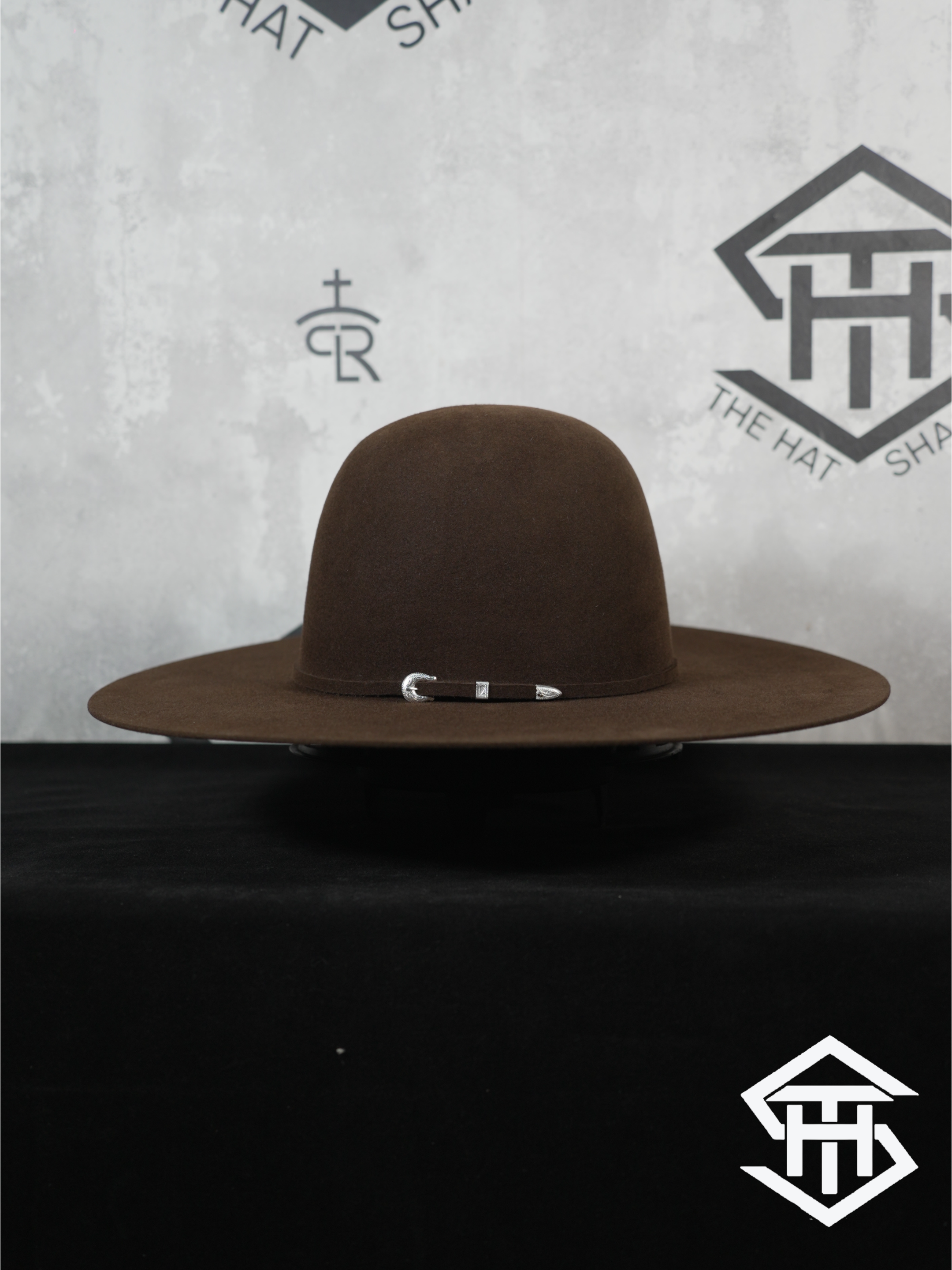 Serratelli 10x Chocolate Regular Crown / 4.5in. Brim Felt Hat