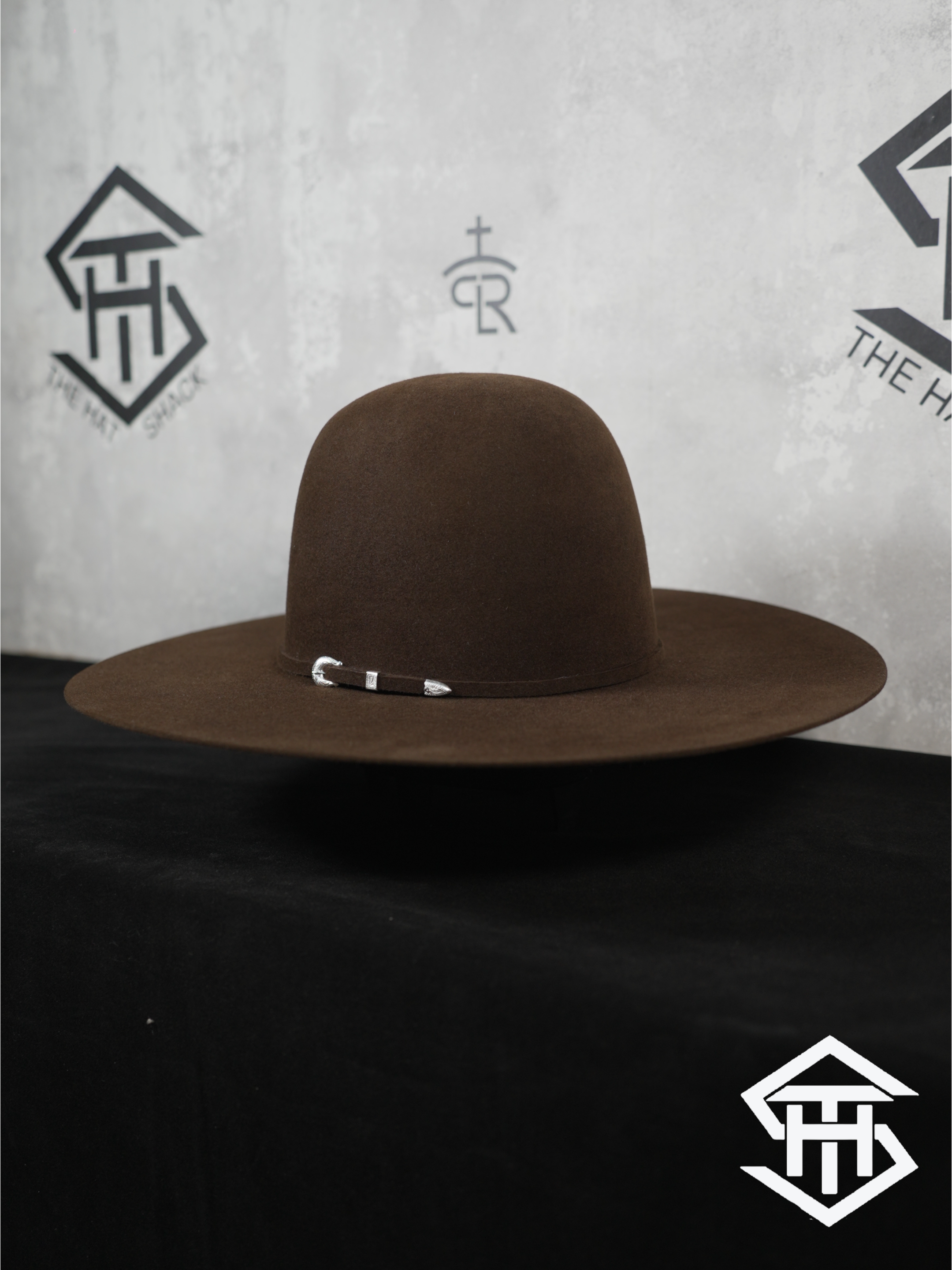 Serratelli 10x Chocolate Regular Crown / 4.5in. Brim Felt Hat