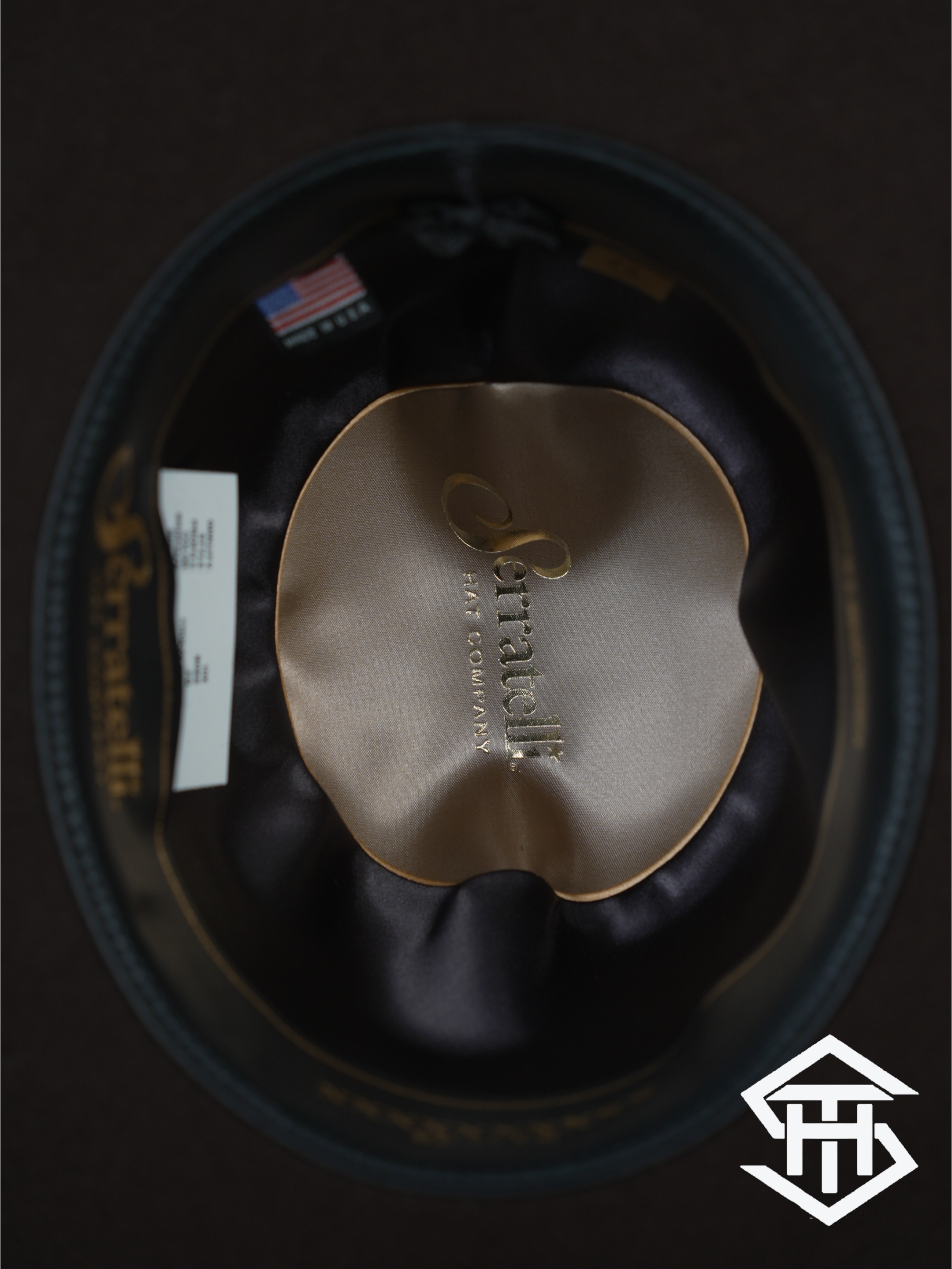 Serratelli 10x Chocolate Regular Crown / 4.5in. Brim Felt Hat