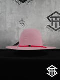 THS Pink Panther Regular Crown / 4in. Brim Straw Hat