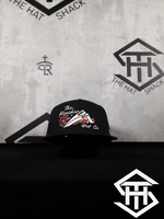 Ranchers Hat Co. " 21 Blackjack " Flatbill Trucker Snapback Black