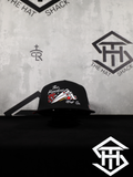 Ranchers Hat Co. " 21 Blackjack " Flatbill Trucker Snapback Black