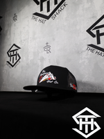 Ranchers Hat Co. " 21 Blackjack " Flatbill Trucker Snapback Black