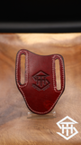 Latigo Burgundy Knife Sheath