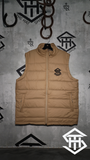 THS Tan Puffer Vest