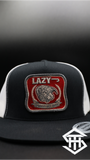 Lazy J Ranch Black & White America's Best Classic Five Panel Trucker Hat