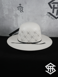 THS Snowflake Regular Crown / 3.5in. brim Straw Hat
