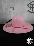THS Pink Panther Regular Crown / 5in. Brim Straw Hat