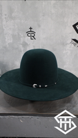 6X Tacchino Green 7in. Tall Crown / 4.25in. Brim