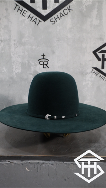 6X Tacchino Green 7in. Tall Crown / 4.25in. Brim