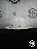 THS Snowflake Regular Crown / 4.75in. Brim Straw Hat