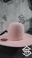 6x Tacchino Pink 7in. Tall Crown / 4.25in. Brim