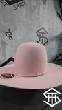 6x Tacchino Pink 7in. Tall Crown / 4.25in. Brim