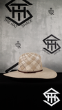 Biggar Hats "Checkered Patchwork" 6in Crown/4.5 Brim (LO)