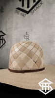 Biggar Hats "Checkered Patchwork" 6in Crown/4.5 Brim (LO)