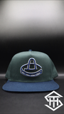 Arte Charra Green/Blue/Pink Flatbill Snapback