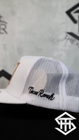 Texas Ranch " Five Star " White / White Snapback