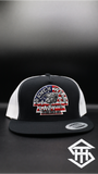 Lazy J Ranch Black & White USA Arrowhead Classic Five Panel Trucker Hat