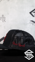 Texas Ranch " Vino " Black / Black Snapback