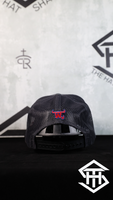 Texas Ranch " Grey Texas Flag " Grey / Black Snapback