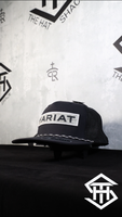 Ariat " Desert Patch " Black Snapback