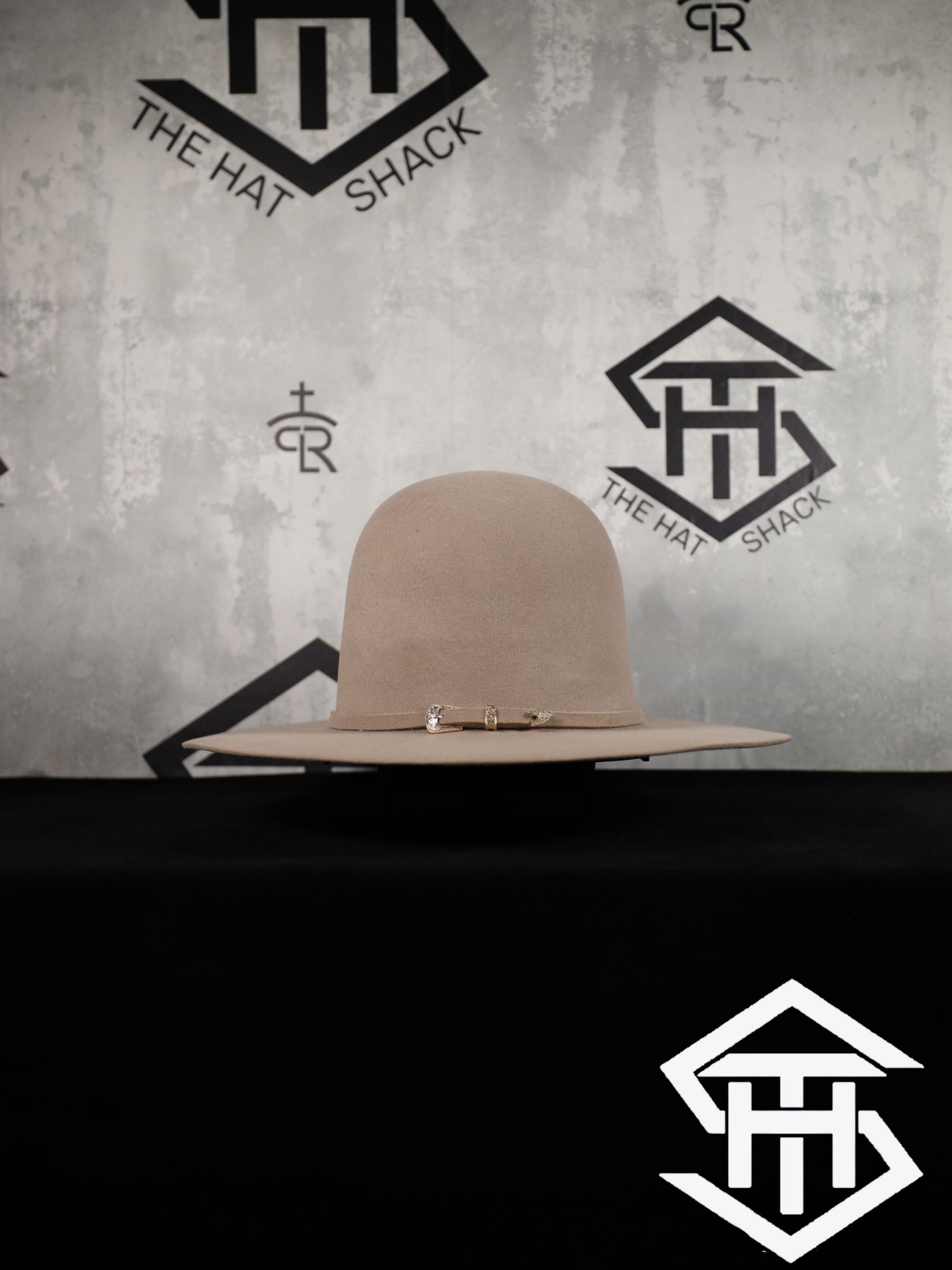 THS " Sahara " 7in. Tall Crown / 3.75in. Brim Wool Felt Hat