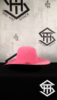 Biggar Hats “Waggoner” 10x Pink Felt 6in Crown/ 4.5in Brim