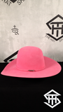 Biggar Hats “Waggoner” 10x Pink Felt 6in Crown/ 4.5in Brim