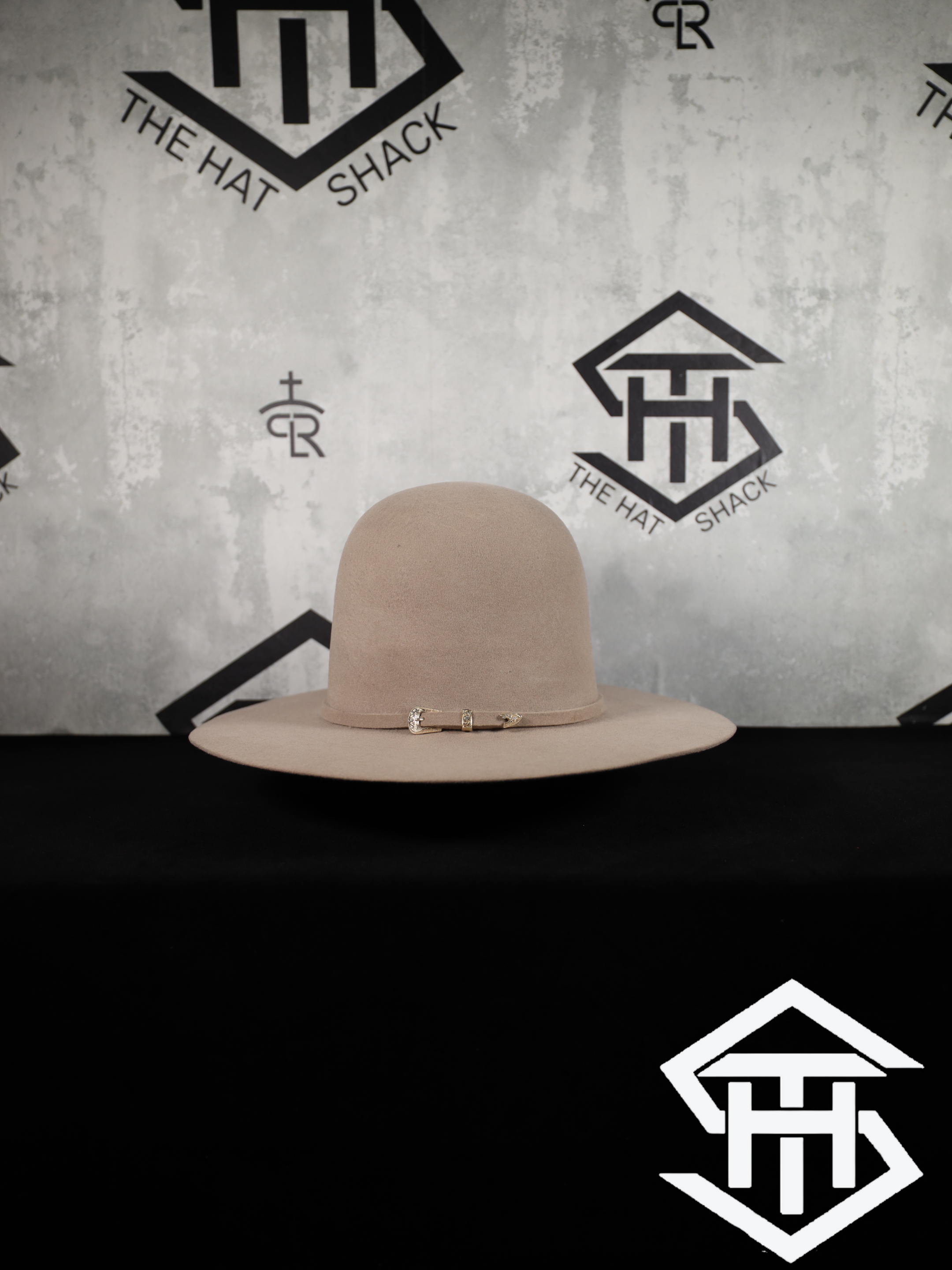THS " Sahara " 7in. Tall Crown / 3.75in. Brim Wool Felt Hat