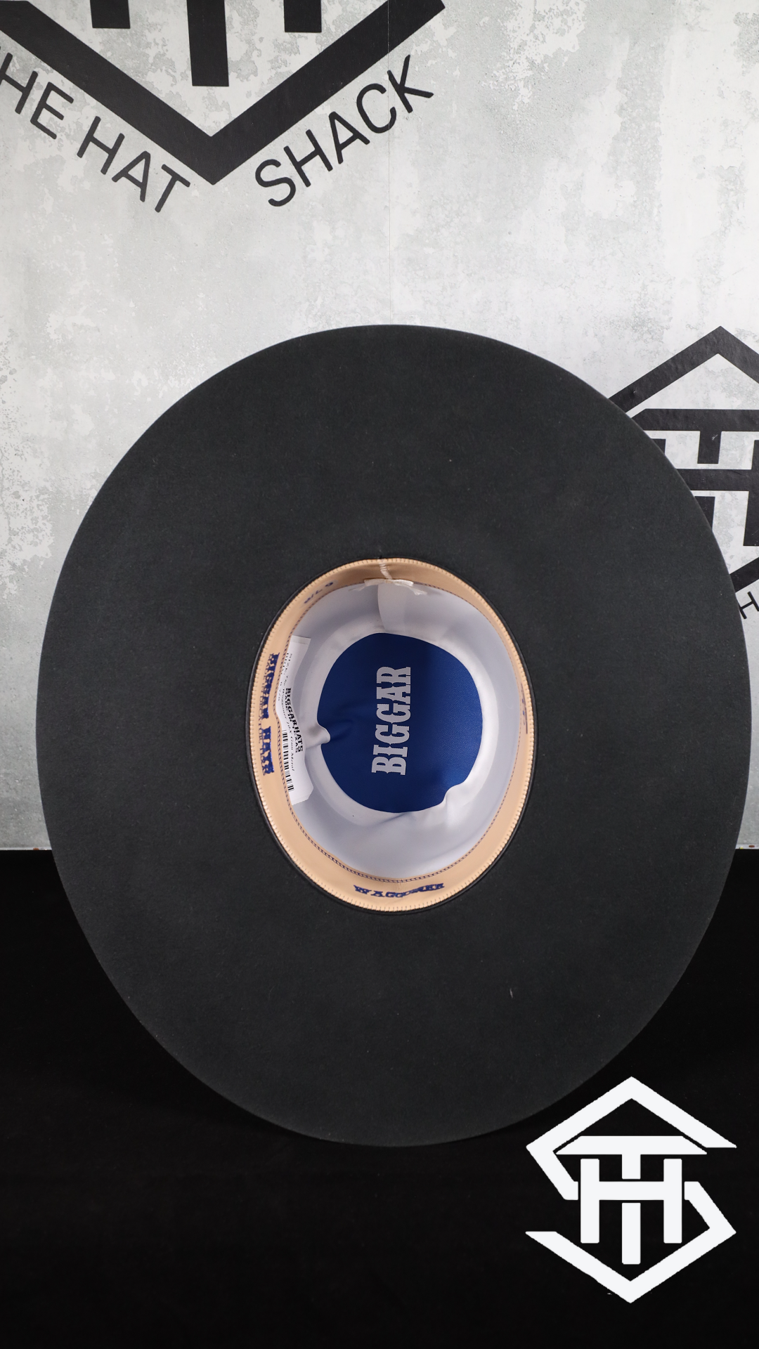 Biggar 10x Gunmetal 6in Crown/5in Brim