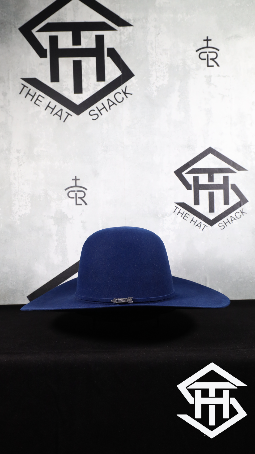 10x Biggar Blue 6in Crown/ 4.5in Brim