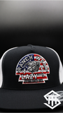 Lazy J Ranch Black & White USA Arrowhead Classic Five Panel Trucker Hat