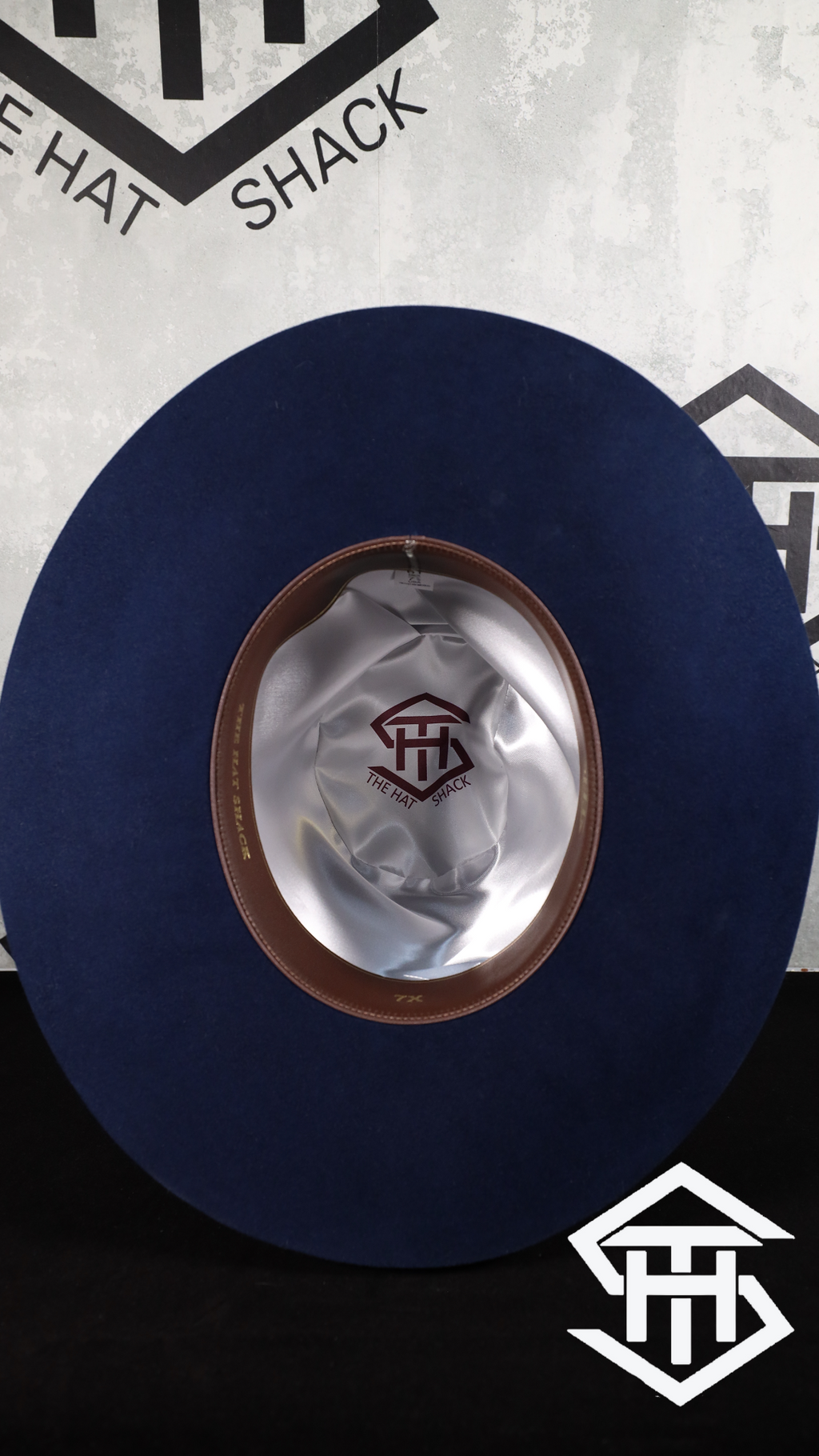THS 7x Navy Felt 7in Tall Crown/ 4in Brim