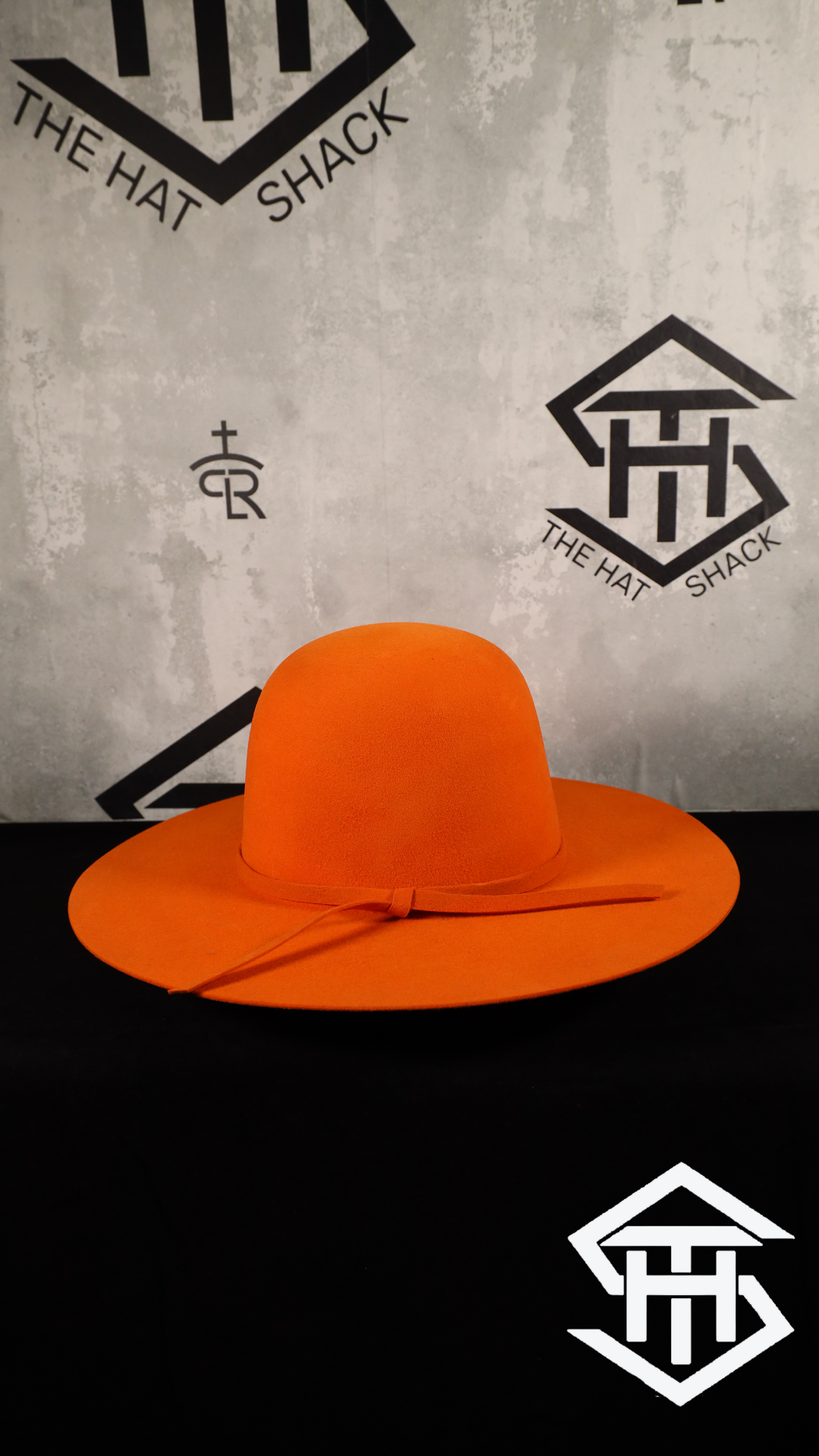 THS 4x Orange Wool Felt 6in Crown / 4.25 in Brim