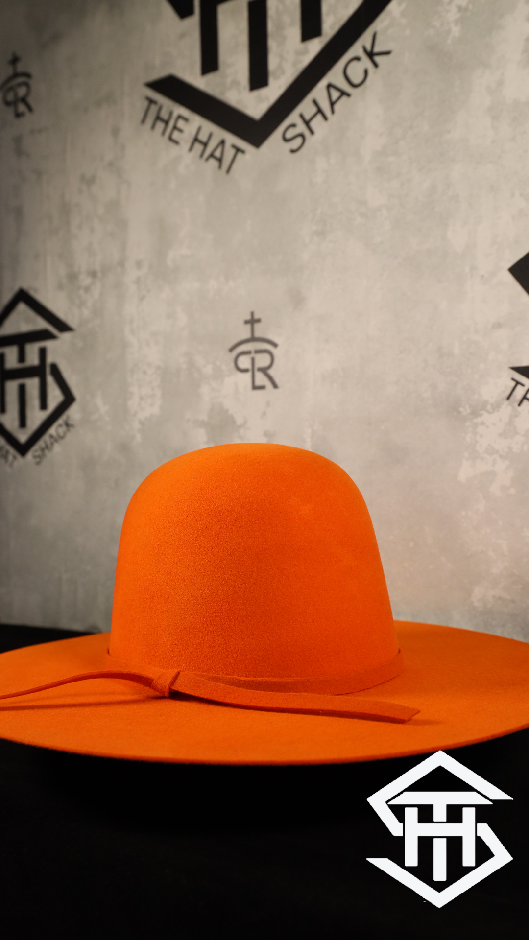THS 4x Orange Wool Felt 6in Crown / 4.25 in Brim