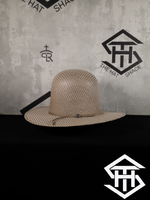 THS " Boa " 7in. Tall Crown / 4in. Brim Straw Hat